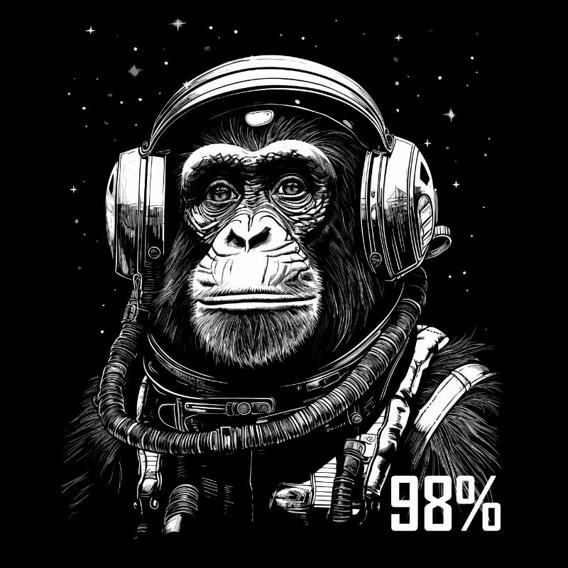 Astronaut Affe Weltraum Erkundung Abenteuer