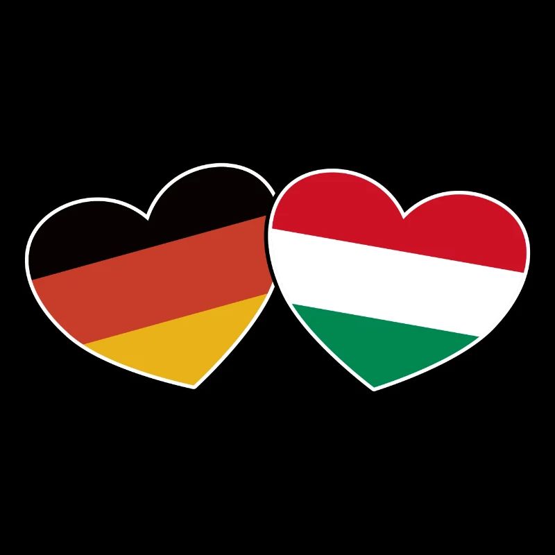 Deutsch Ungarische Freundschaft - Geschenk