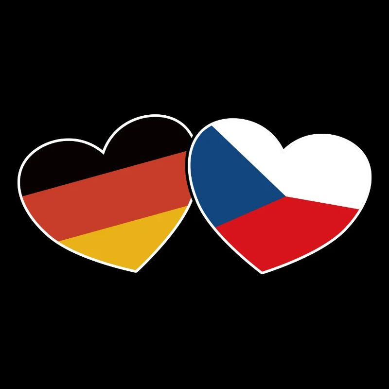 Deutsch Tschechische Freundschaft - Geschenk