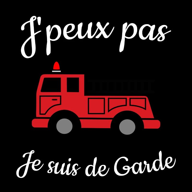 J'peux pas je suis de garde pompier secours feu