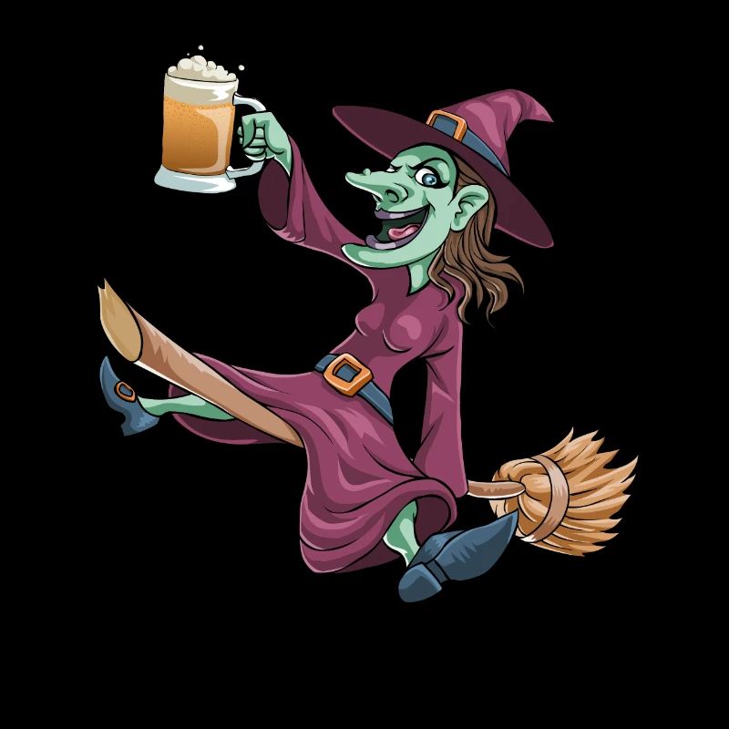 Drunk Witch Halloween