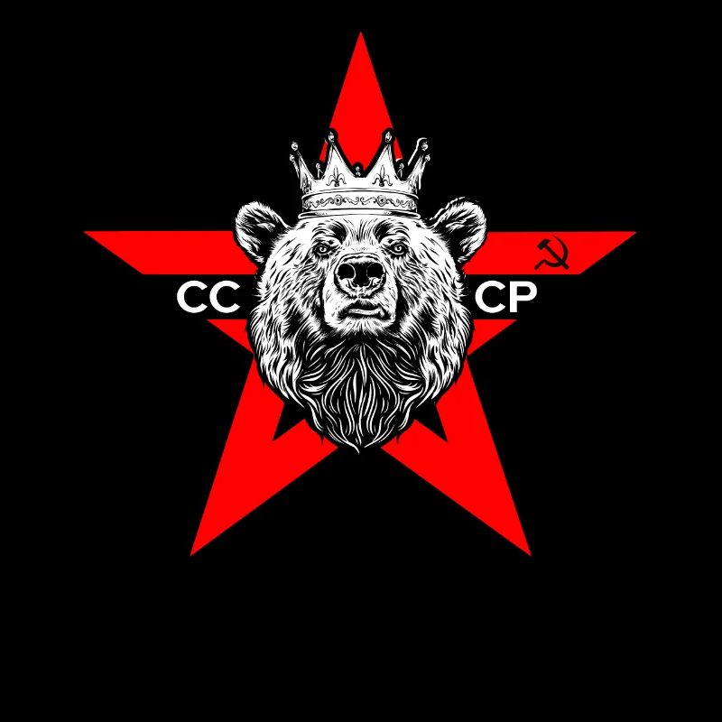 UdSSR Russland Bär mit Krone