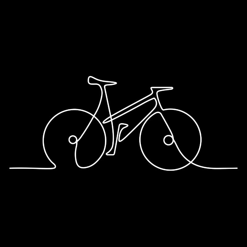 Minimal Line Bicycle
