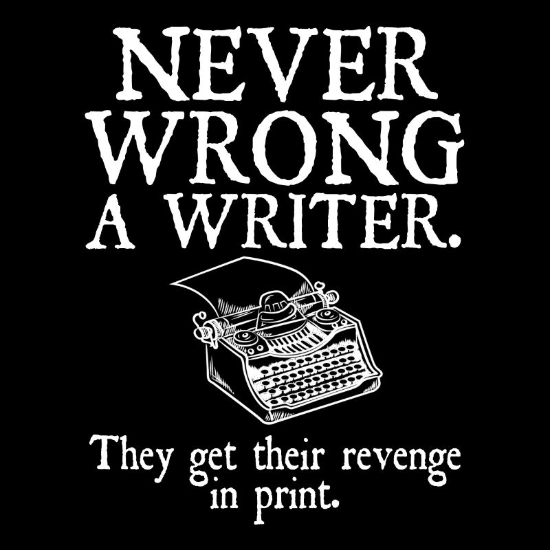 Lustiger Buchautor | Never Wrong A Writer
