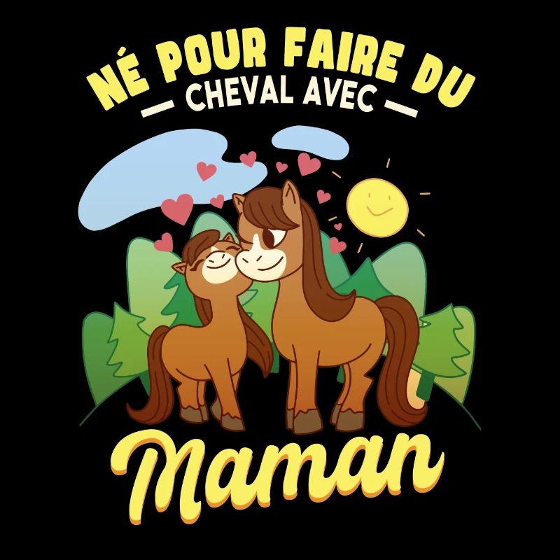 Cheval Avec Maman
