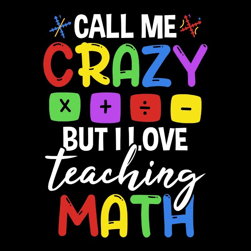 Ich liebe es, Mathe zu unterrichten