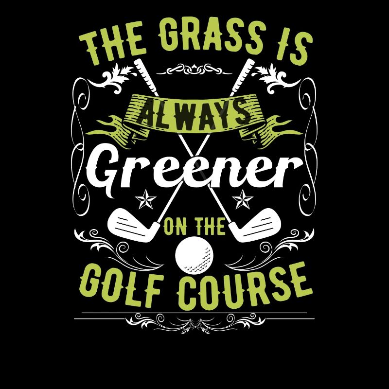 L’herbe est toujours plus verte sur le terrain de golf