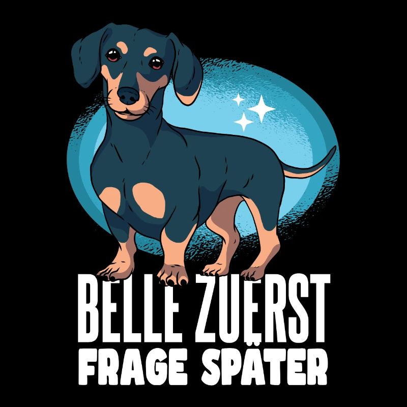 Lustiger Dackel Spruch