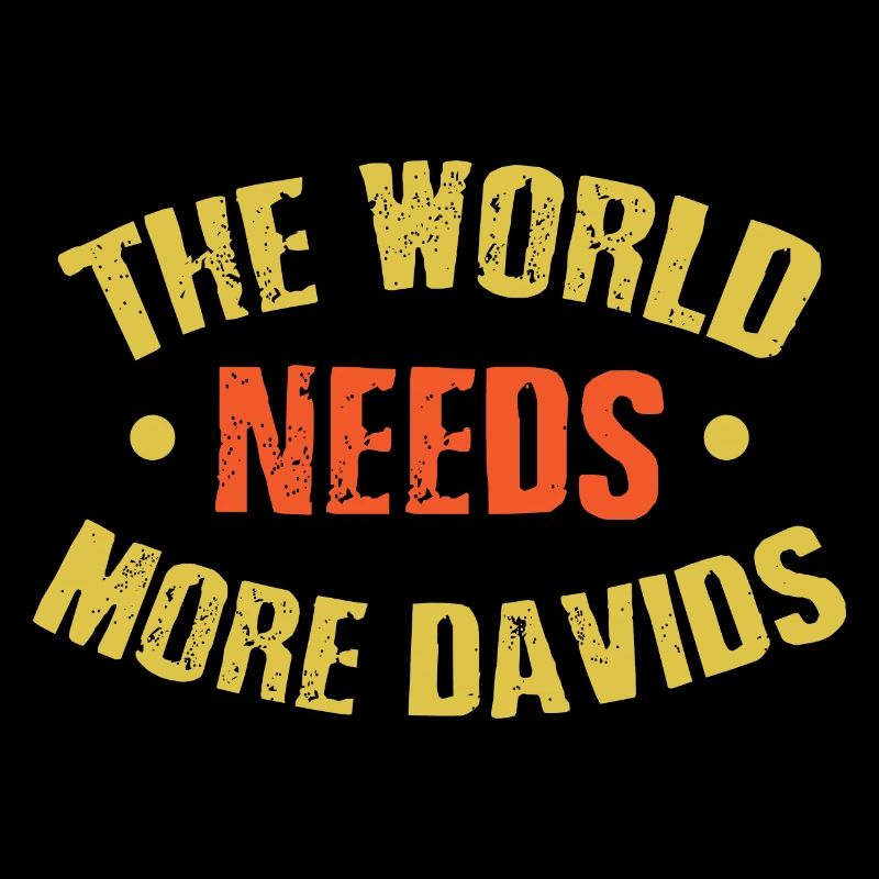 Le monde a besoin de plus de Davids