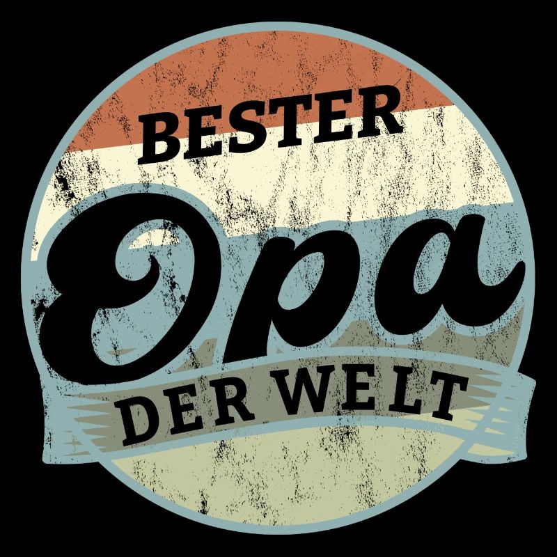 Bester Opa Der Welt Retro Vintage Design Geschenk