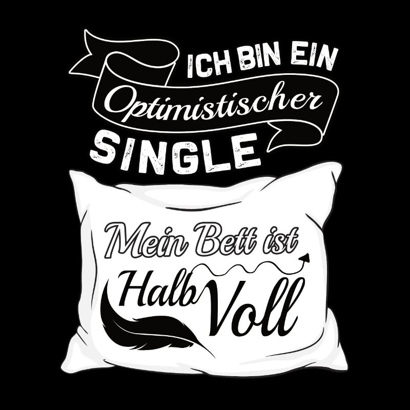 Optimistischer Single - Beziehung Status Statement