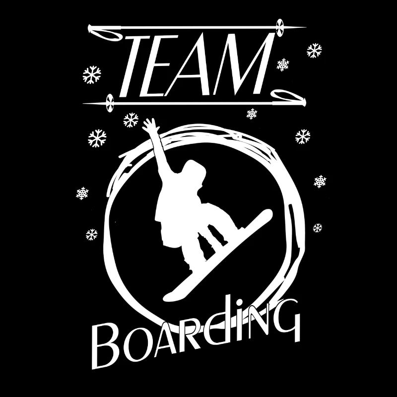 Boarding Snowboarding