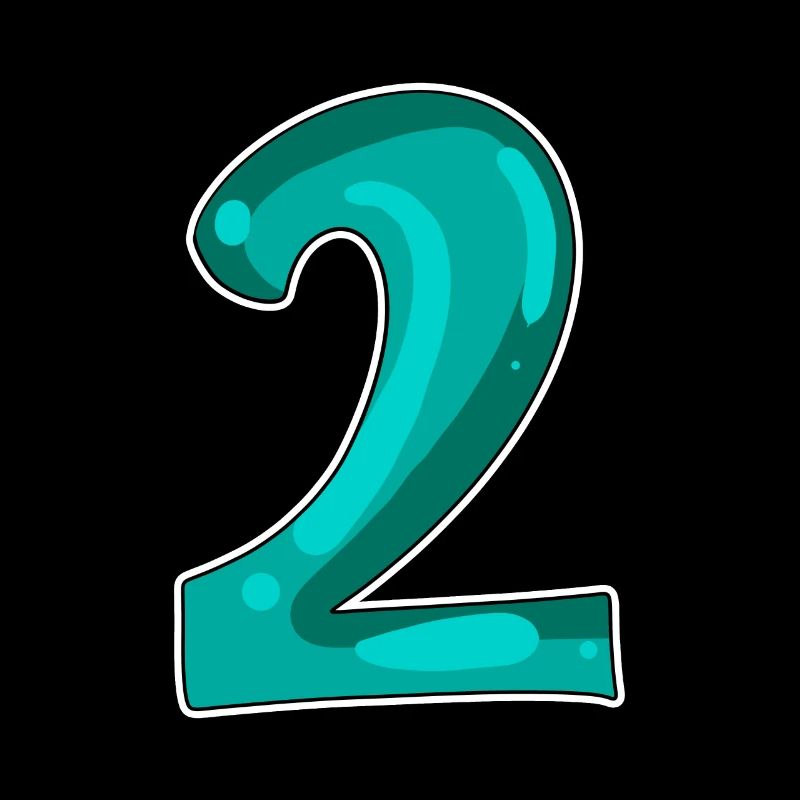 2 - Number - Number Two Motif