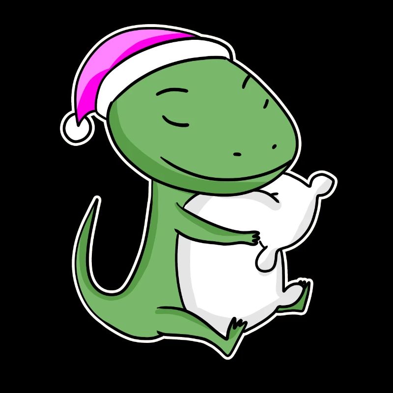 Lizard Tired Sleeping Sleeping Girl