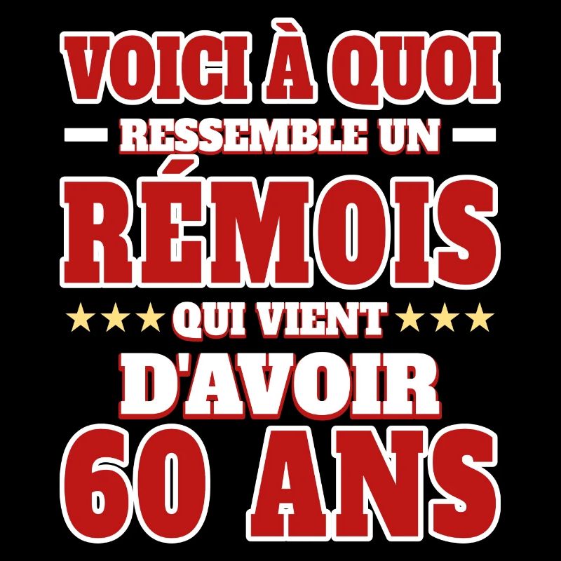 Supporter De Reims Anniversaire 60 Ans