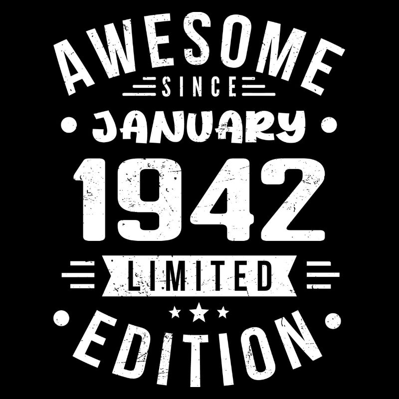 Janvier 1942 - Anniversaire Janvier 1942 I Janvier 1942
