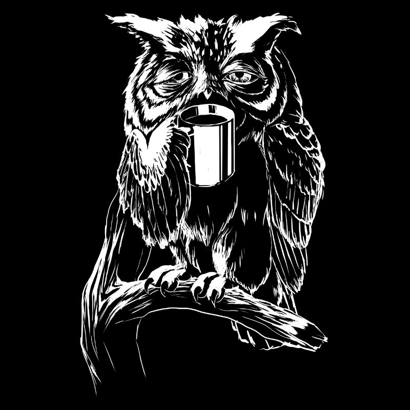 Kaffee- Eule