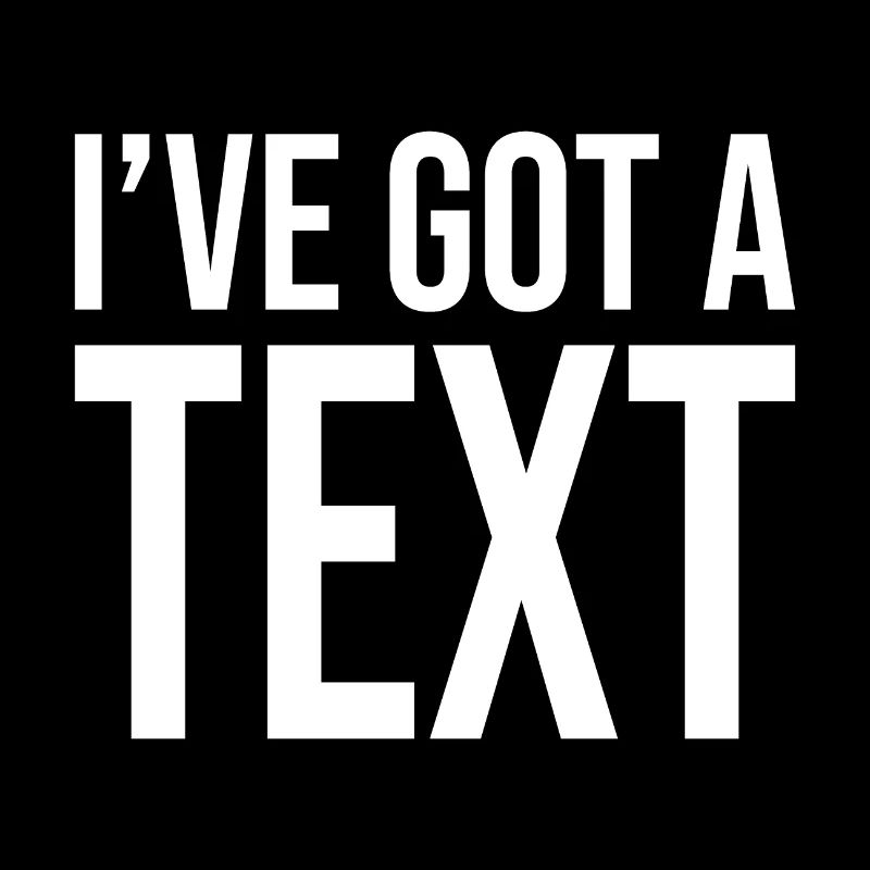 J’ai un texte