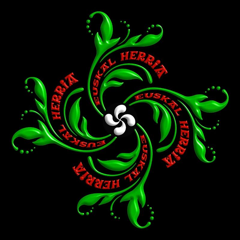 Croix Basque. Lauburu