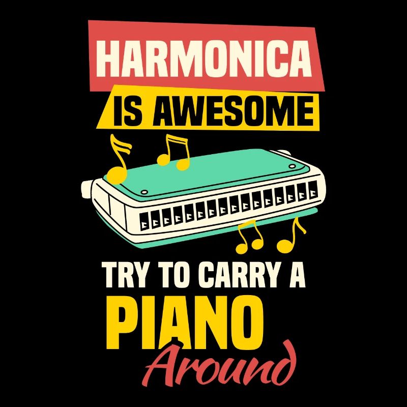Harmonica funny harmonica player