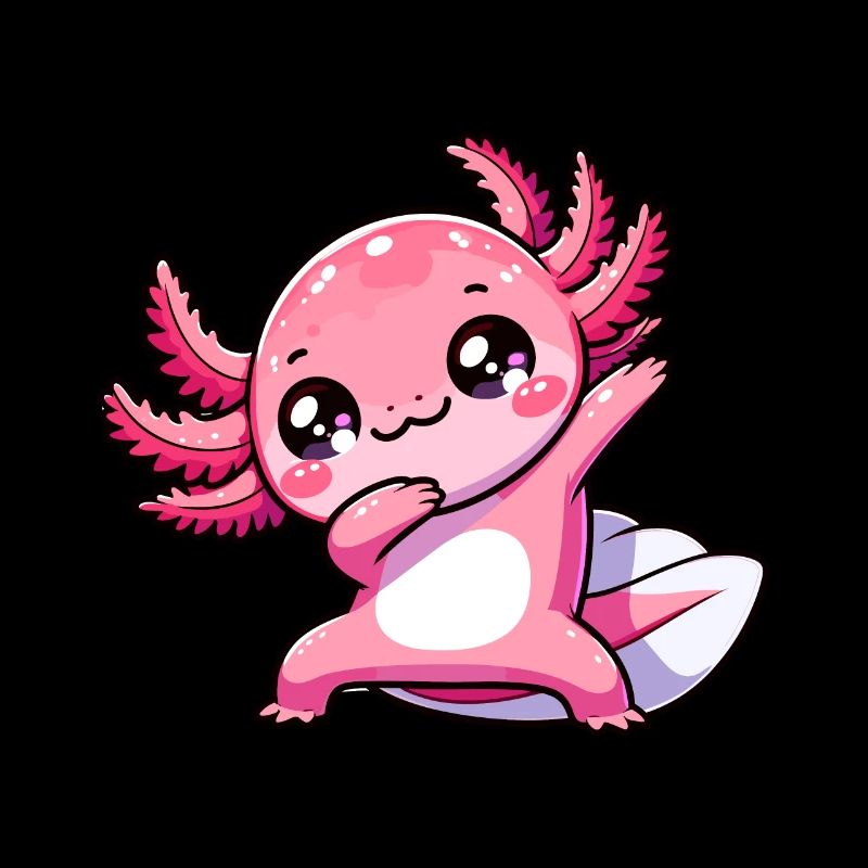 Dabbing Axolotl Dab Salamander