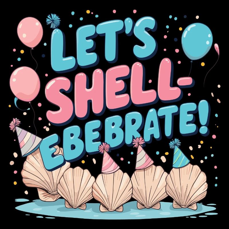 Let's Shell-ebrate Party Design