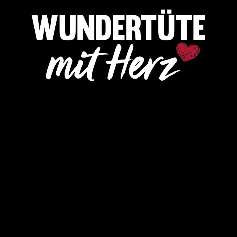 Wundertüte mit Herz Spruch