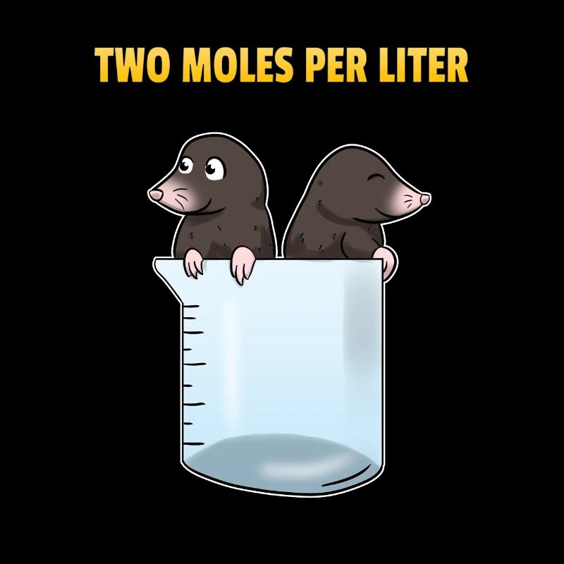 Two Moles Par Litre Taupe Science Science