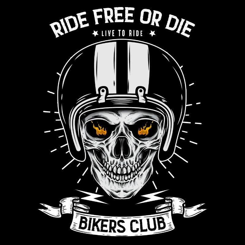 Legendary biker gift man passion motorcycle