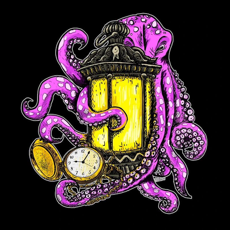 steampunk octopus