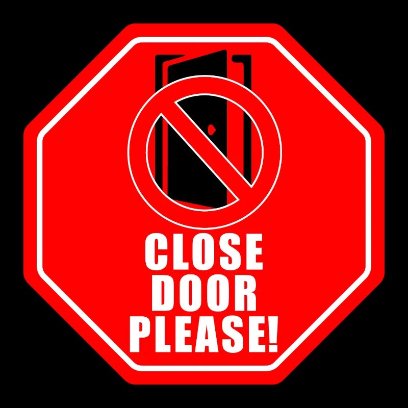 Please close doors | Please close the door
