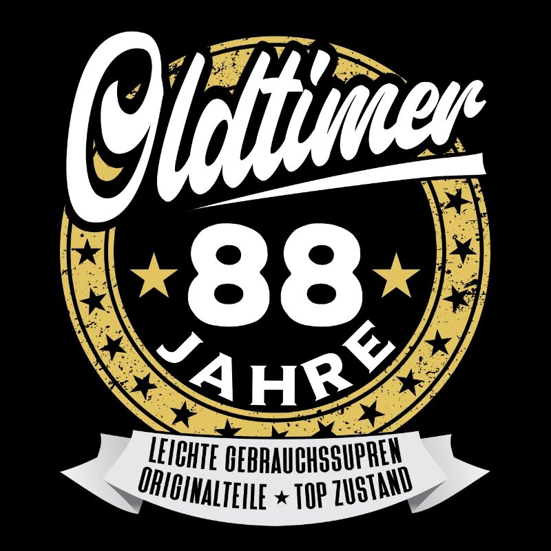 88. Geburtstag Oldtimer 88 Jahre