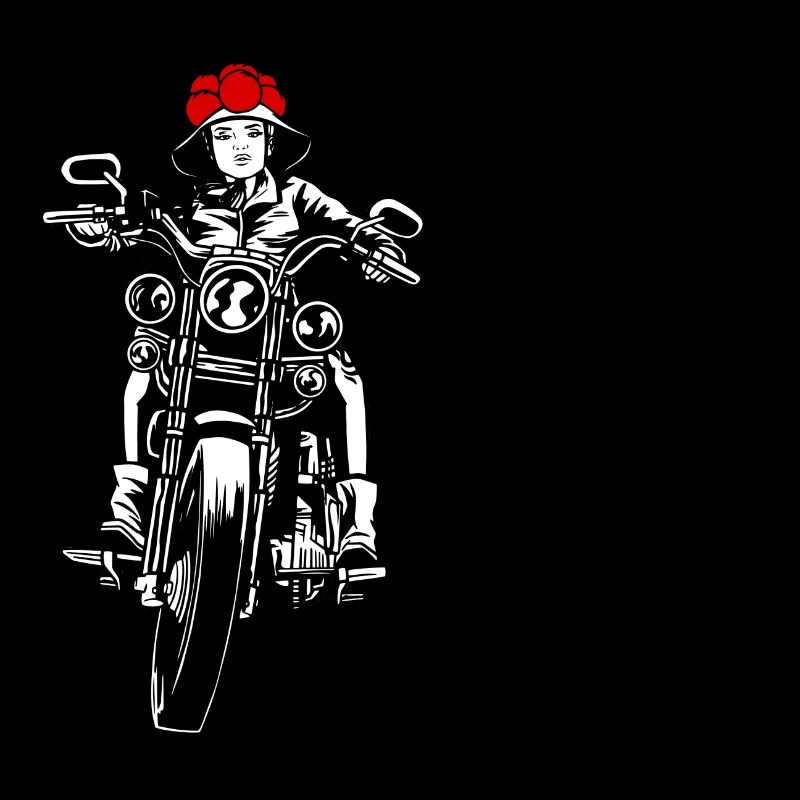 Black Forest biker