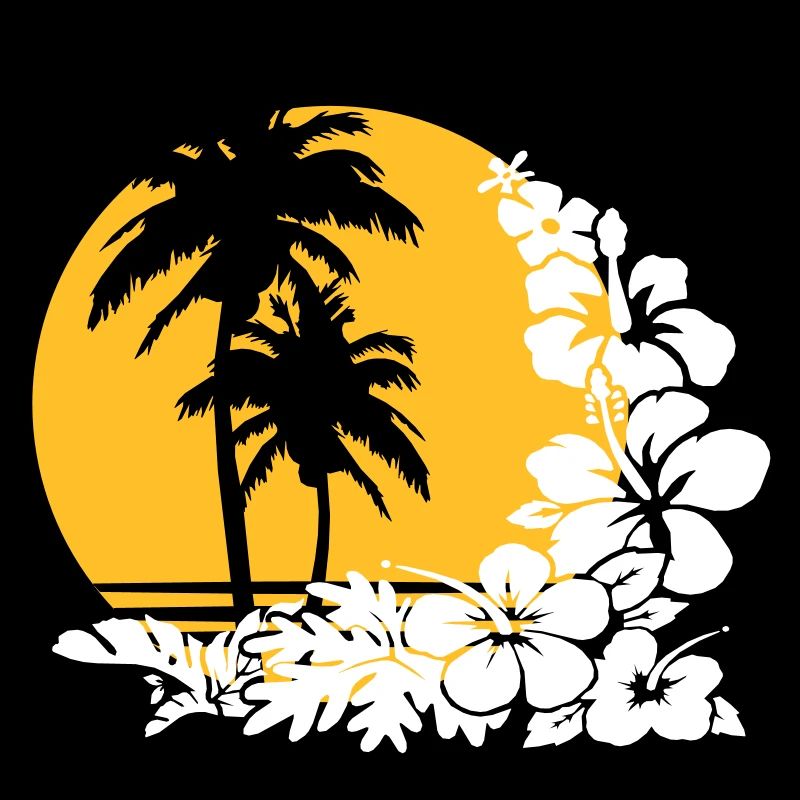 palm sunset