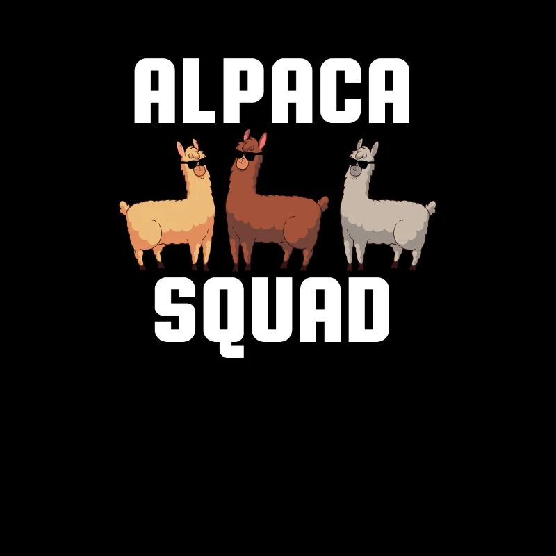 Alpaca Squad Team Alpaca Llama Shirt