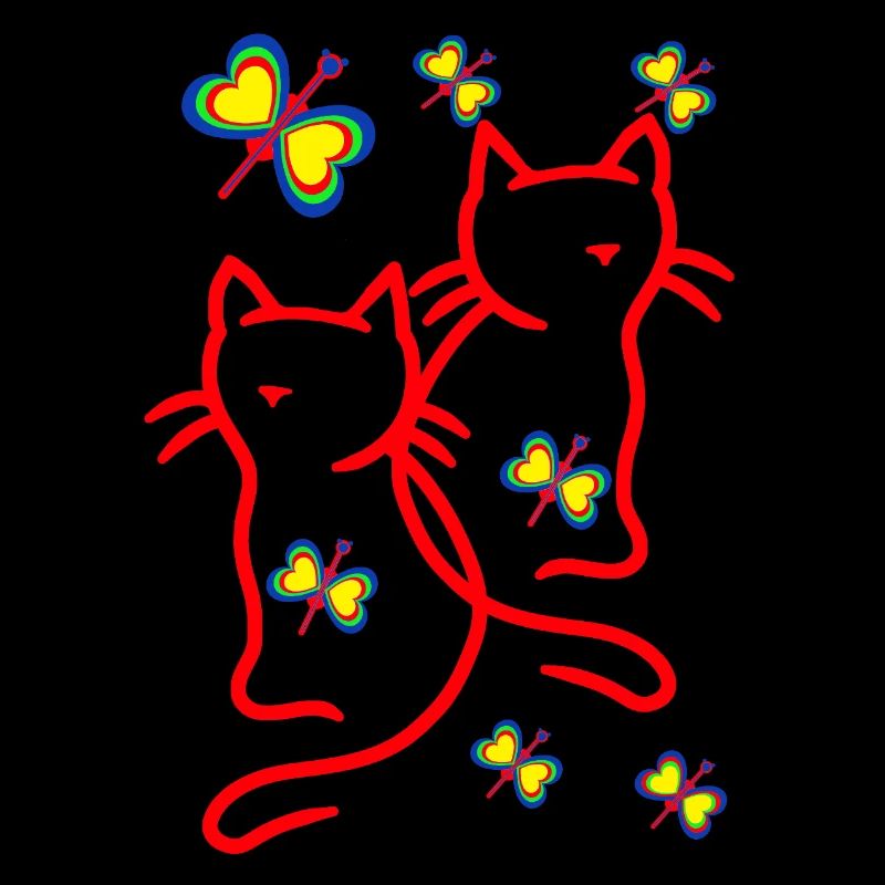 80er 90er Katzen Kinder Kind