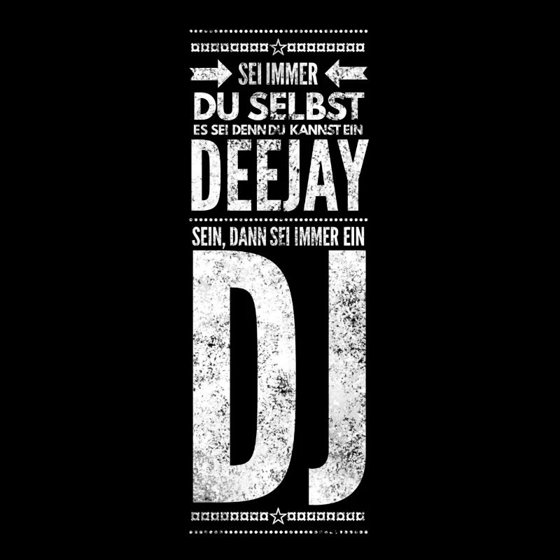 DJ Deejay Musik Techno Music Turntable Geschenk