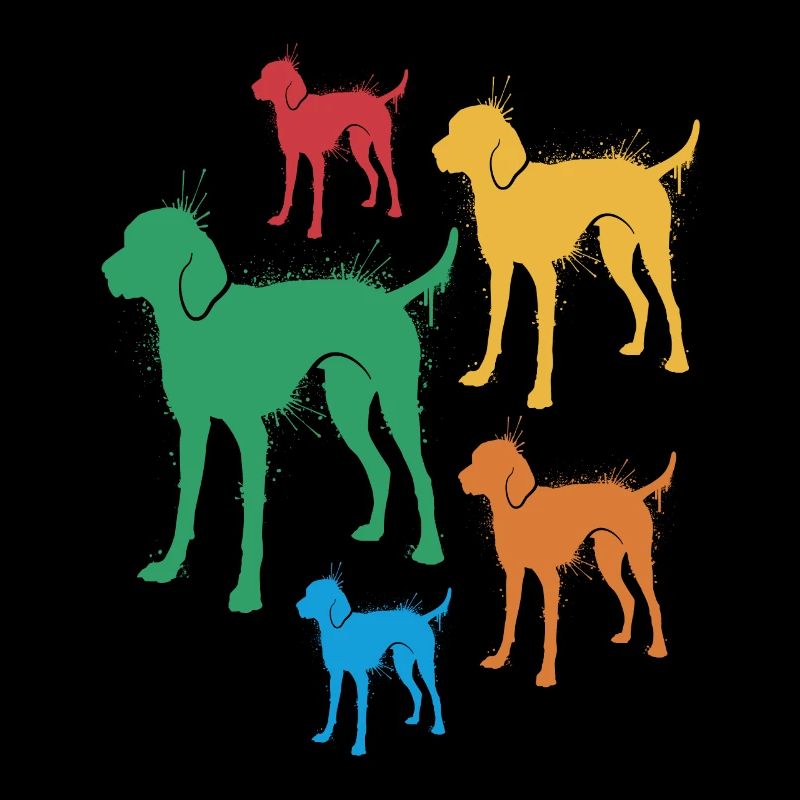 Braque de Weimar Chiens Motif de chien Braque de Weimar Enfants