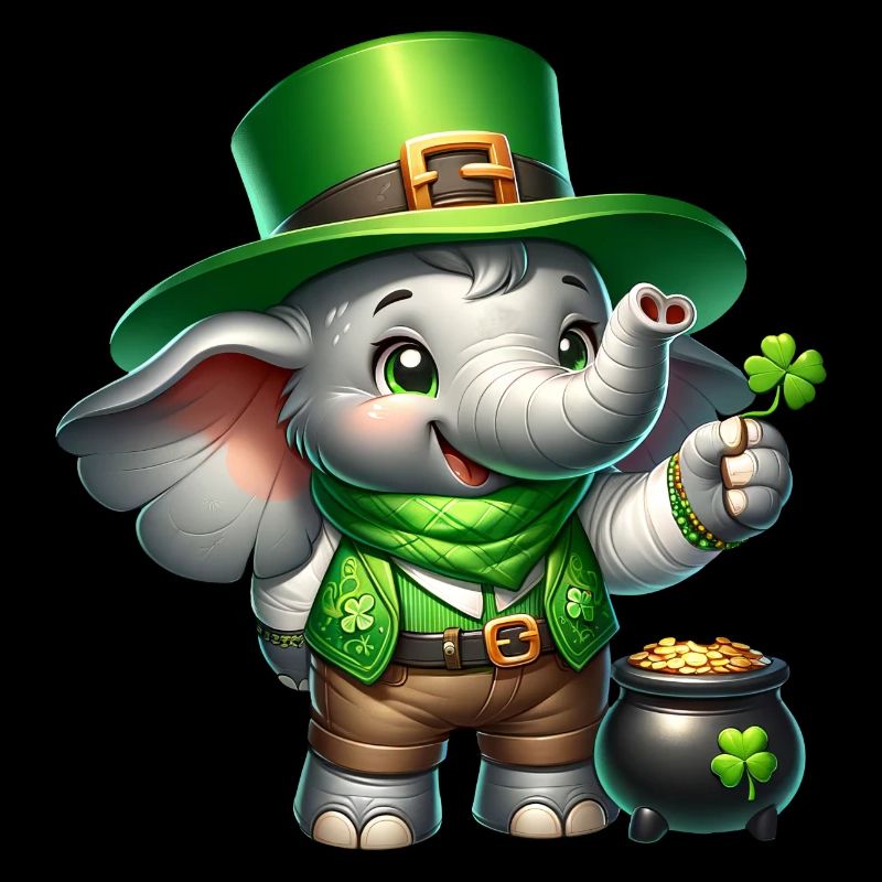 Célébration de la Saint-Patrick en l’honneur des éléphants