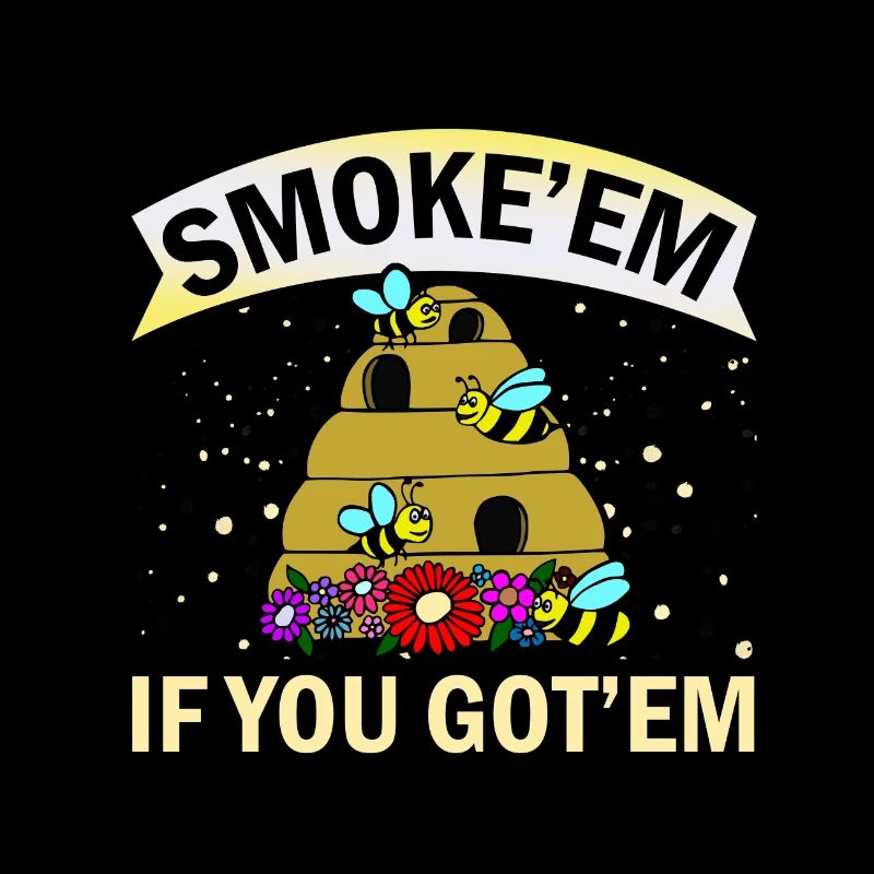 Beekeeper Gift Smoke 'em If You Got 'em Beekeeping