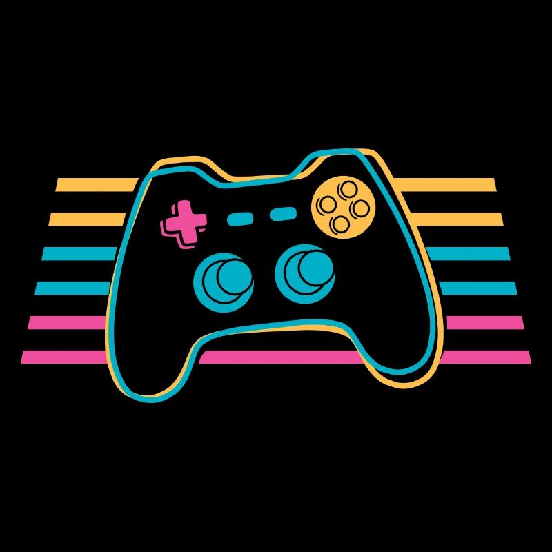 Gamepad Manette manette multicolore gamer