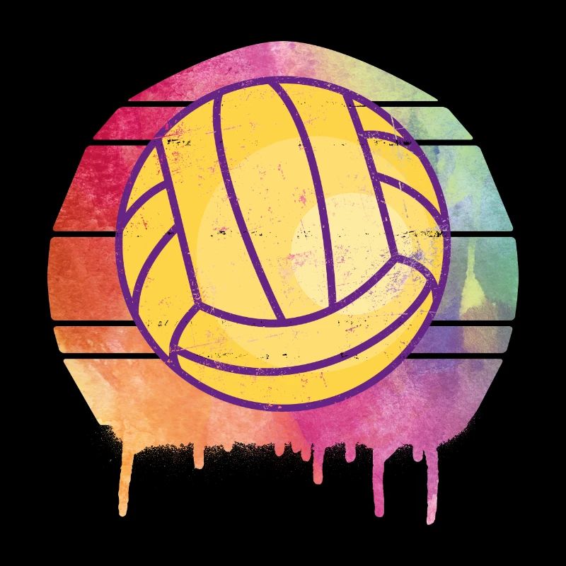 Volleyball Kunst