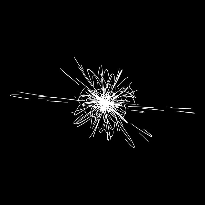 Vector Sternen Nova Explosion
