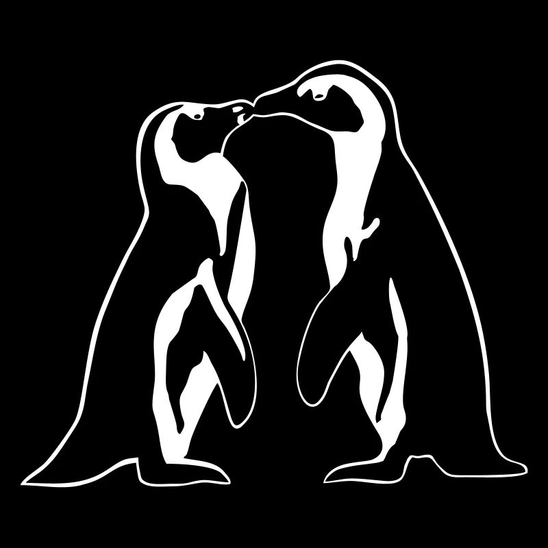 Pingouin - Couple, Amour