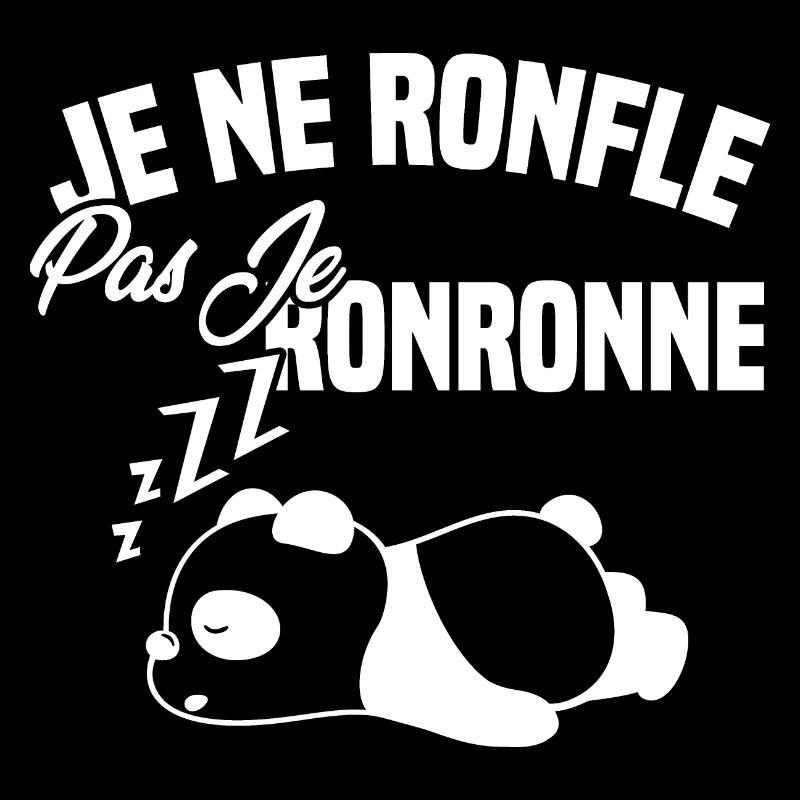 Je ne ronfle pas je ronronne