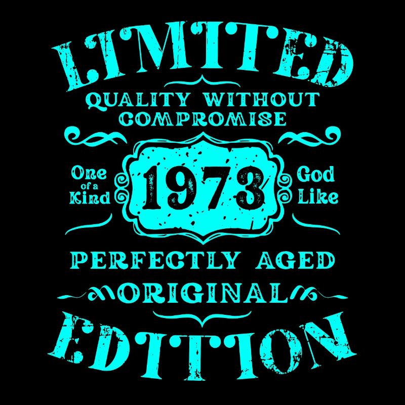 Geburtstag 1973 Limited Edition Geschenk Used Cool