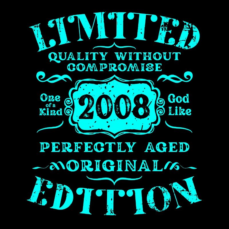 Geburtstag 2008 Limited Edition Geschenk Used Cool