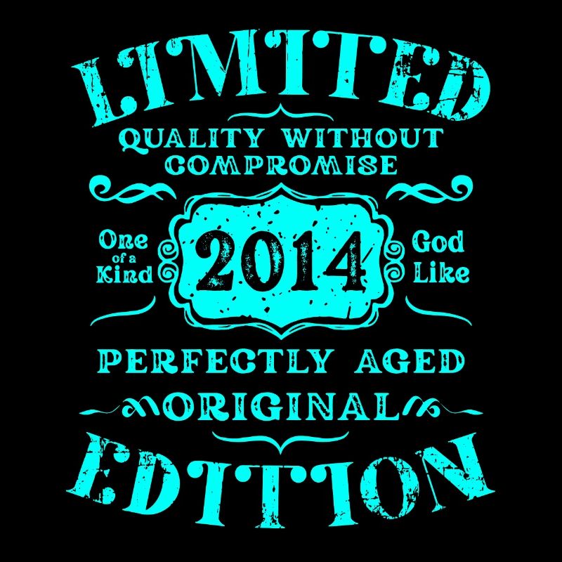 Geburtstag 2014 Limited Edition Geschenk Used Cool