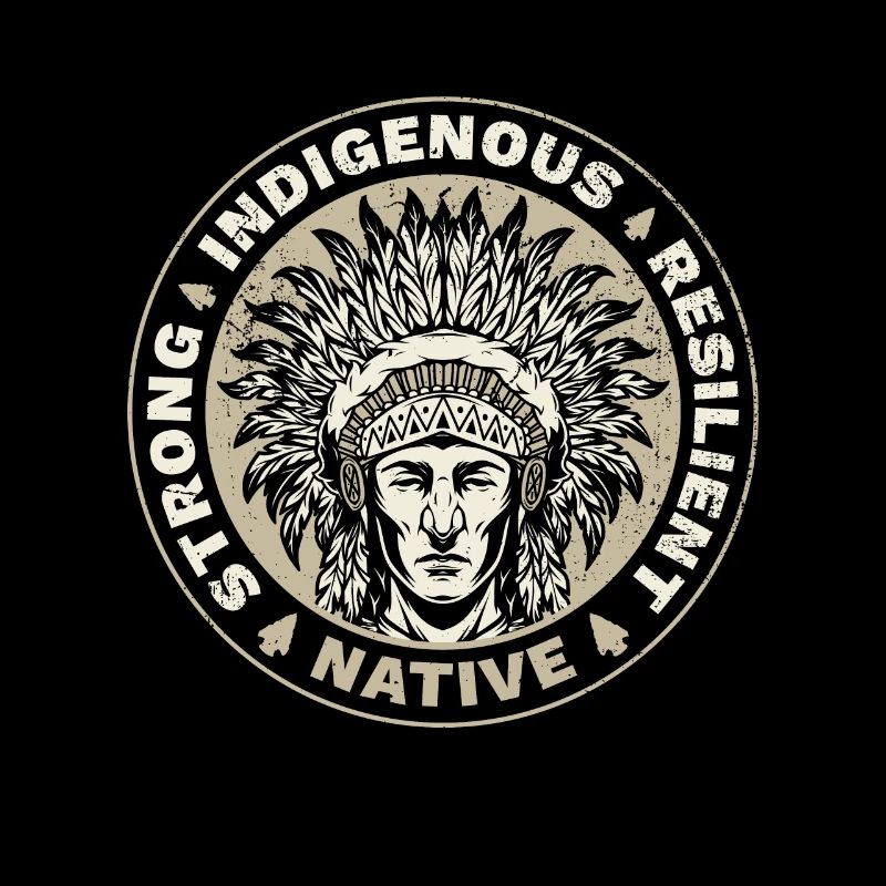 Starker Indigener Widerstandsfähiger Eingeborener