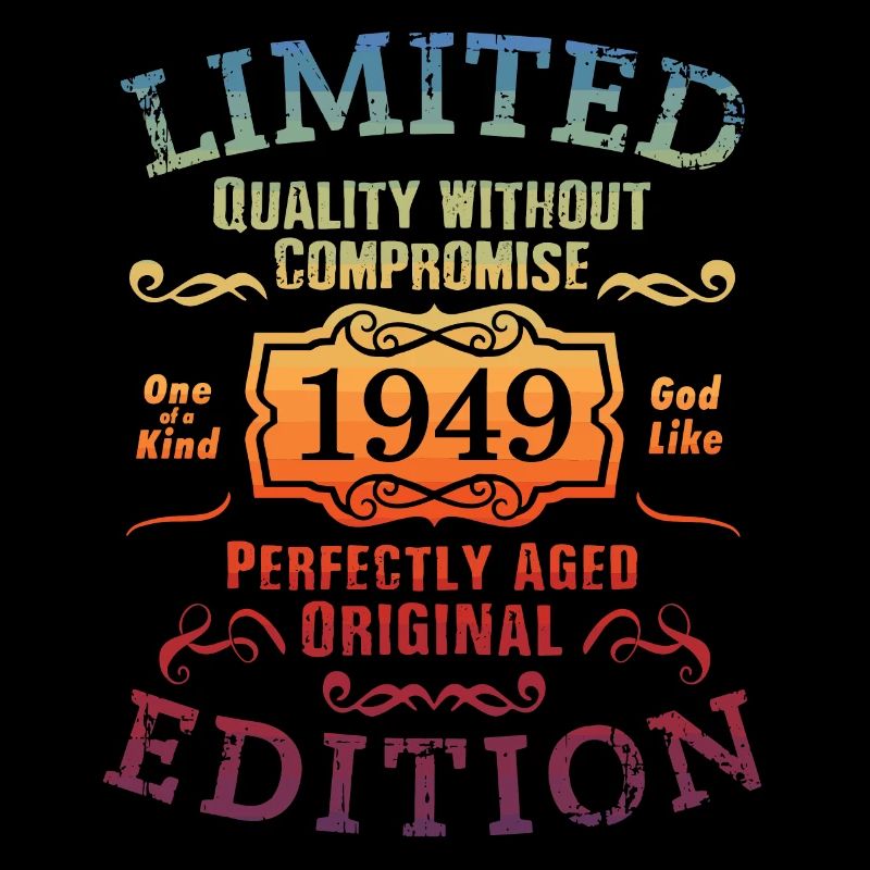 Geburtstag 1949 Limited Edition Geschenk Used Cool